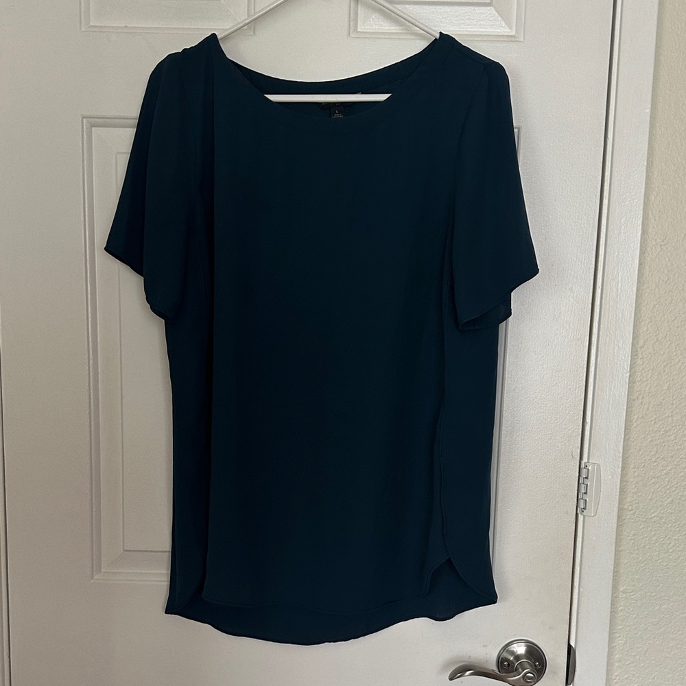 Banana Republic Dark Blue, Blue Green Blouse